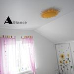 Одноуровневые потолки