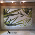 Натяжные стены