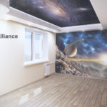 Натяжные стены