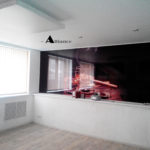 Натяжные стены