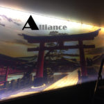 Натяжные стены