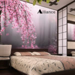 Натяжные стены