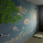 Натяжные стены